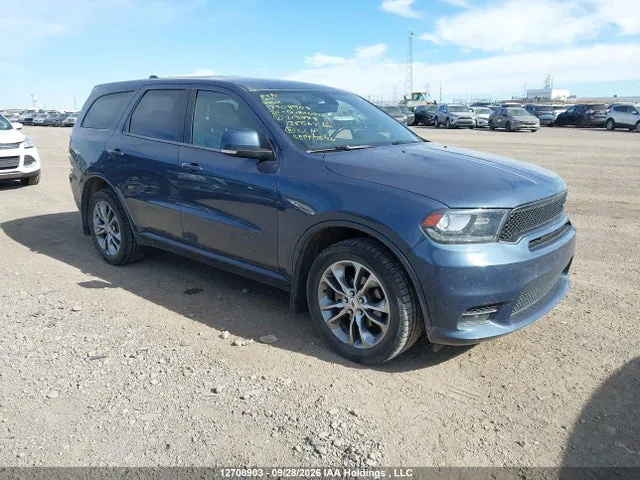 2020 Dodge DURANGO GT VIN 1C4RDJDG6LC213773 фото 1