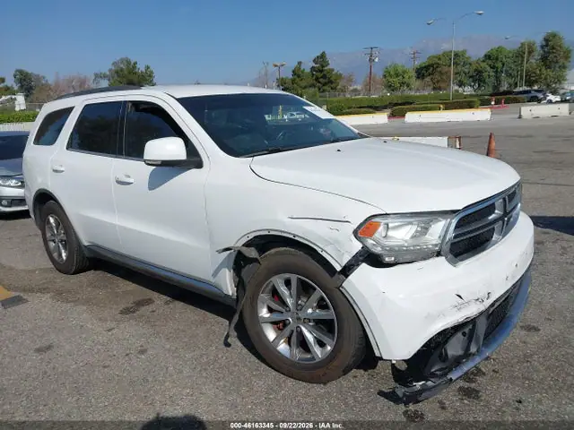 1C4RDHDG6FC741228 — 2015 Dodge Durango Limited, Передняя часть (Front End), фото до ремонта