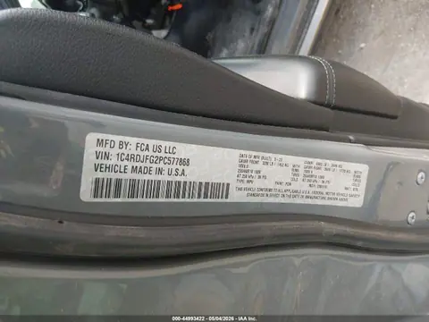 2023 Dodge Durango Pursuit Awd VIN 1C4RDJFG2PC577868 фото 9