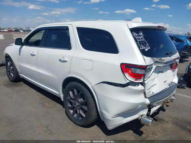 2017 Dodge Durango R/t Awd VIN 1C4SDJCT0HC726105 фото 3