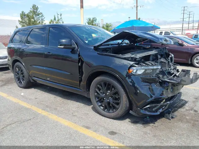 1C4SDJCT0GC440317 — 2016 Dodge Durango R/T, Передняя часть (Front End), фото до ремонта