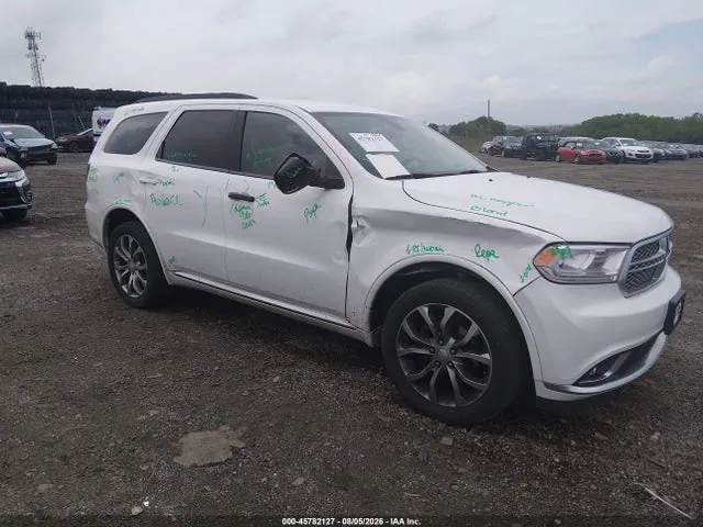 2018 Dodge Durango Sxt Awd VIN 1C4RDJAG6JC201723 фото 1