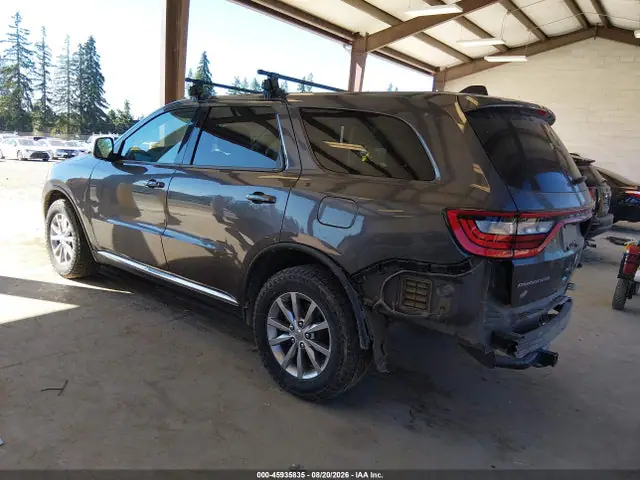 1C4RDJAGXJC315675 — 2018 Dodge Durango SXT AWD, фото 3 с аукциона IAAI 30.09.2026, Задняя часть справа