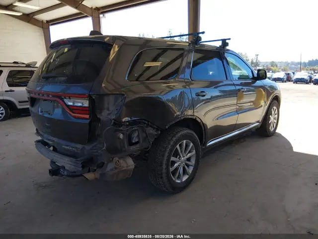 1C4RDJAGXJC315675 — 2018 Dodge Durango SXT AWD, фото 4 с аукциона IAAI 30.09.2026, Задняя часть справа