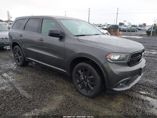 2018 Dodge Durango Sxt Awd VIN 1C4RDJAG5JC330732 фото 1