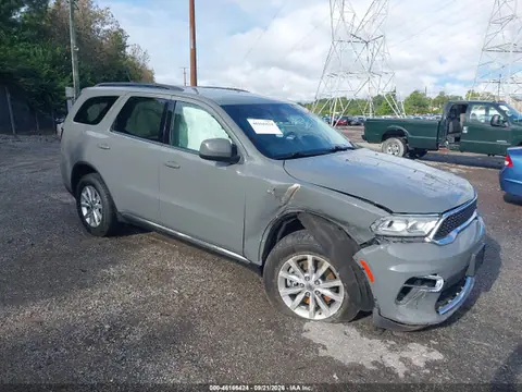 1C4RDJAG9NC132287 — 2022 Dodge Durango SXT AWD, Передняя часть (Front End), фото до ремонта