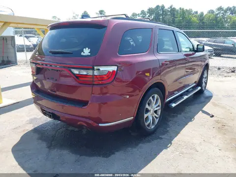2017 Dodge Durango Sxt Rwd VIN 1C4RDHAGXHC829321 фото 4
