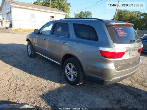 2012 Dodge Durango Crew VIN 1C4RDJDG3CC187858 фото 4