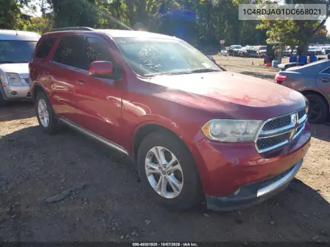 1C4RDJAG1DC668021 — 2013 Dodge Durango, не указано, фото до ремонта