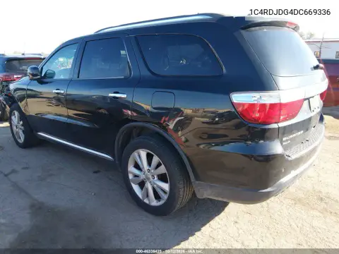 2013 Dodge Durango Crew VIN 1C4RDJDG4DC669336 фото 4