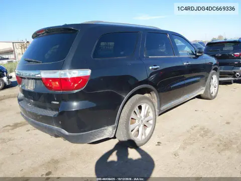 2013 Dodge Durango Crew VIN 1C4RDJDG4DC669336 фото 5