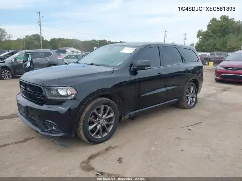 2014 Dodge Durango R/T VIN 1C4SDJCTXEC581893 фото 3