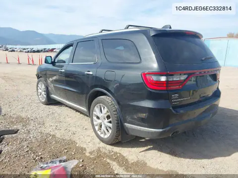 2014 Dodge Durango Citadel VIN 1C4RDJEG6EC332814 фото 3