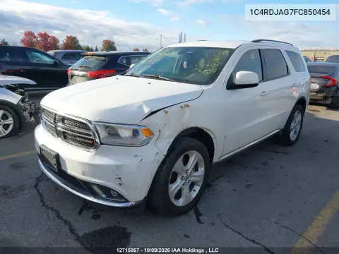 2015 Dodge Durango Sxt VIN 1C4RDJAG7FC850454 фото 3