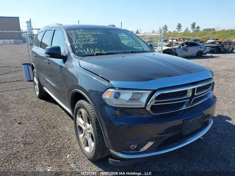 1C4RDJDG4FC892060 — 2015 Dodge Durango, Передняя часть, фото до ремонта