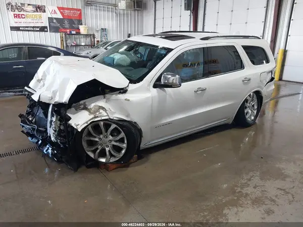 1C4RDJEG3GC416723 — 2016 Dodge Durango, фото 2 с аукциона IAAI, Передняя часть