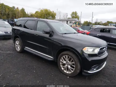 1C4RDJDG6GC309201 — 2016 Dodge Durango, Левая сторона, фото до ремонта