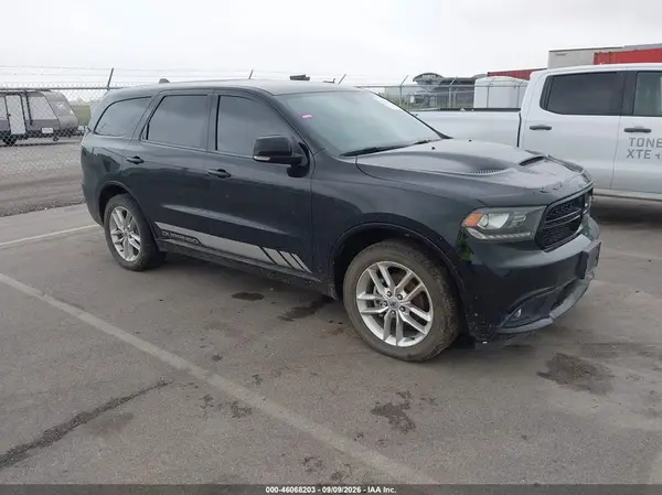 1C4RDJDG3JC307641 — 2018 Dodge Durango, Град (Hail), фото до ремонта