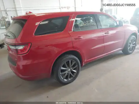 2018 Dodge Durango Gt Awd VIN 1C4RDJDG0JC198555 фото 5