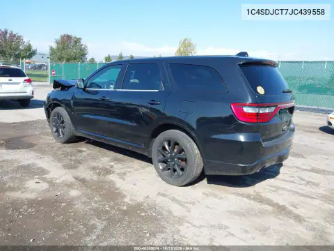 1C4SDJCT7JC439558 — 2018 Dodge Durango, фото 4 с аукциона IAAI, Передняя часть