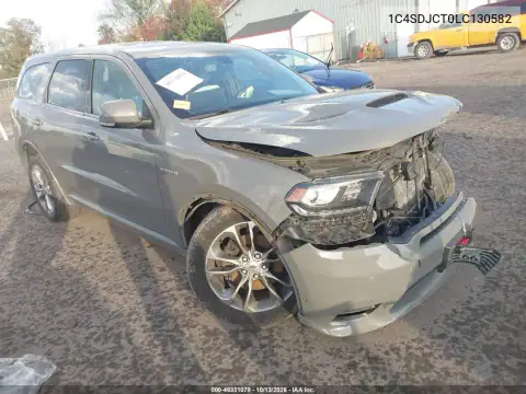 1C4SDJCT0LC130582 — 2020 Dodge Durango, Передняя часть, фото до ремонта
