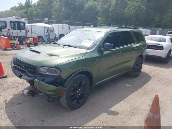 1C4RDJDG4MC627362 — 2021 Dodge Durango, фото 2 с аукциона IAAI 13.10.2026, Передняя часть