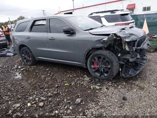 1C4SDJLT9MC883965 — 2021 Dodge Durango, Передняя часть слева (Left Front), фото до ремонта