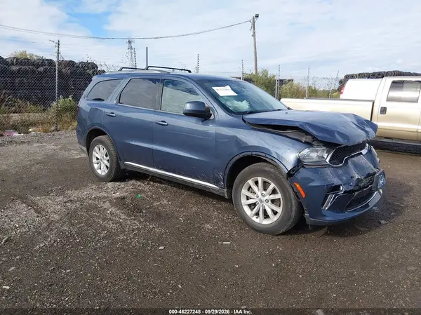1C4RDJAG1MC557582 — 2021 Dodge Durango, Передняя часть (Front End), фото до ремонта