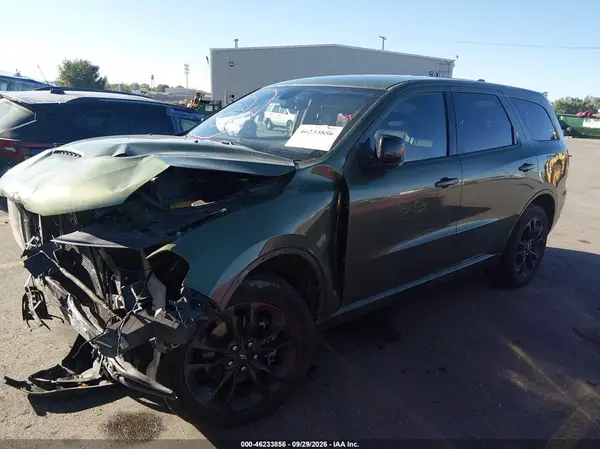 1C4RDJDG6MC837302 — 2021 Dodge Durango, фото 2 с аукциона IAAI, Передняя часть