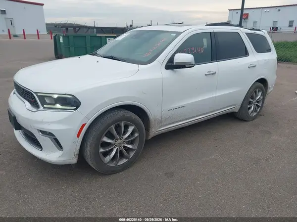 1C4SDJET2NC219165 — 2022 Dodge Durango, фото 2 с аукциона IAAI, Повреждение штормом
