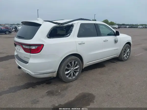 1C4SDJET2NC219165 — 2022 Dodge Durango, фото 4 с аукциона IAAI, Повреждение штормом