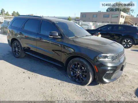 1C4SDJCT2PC568543 — 2023 Dodge Durango, Повреждения со всех сторон, фото до ремонта