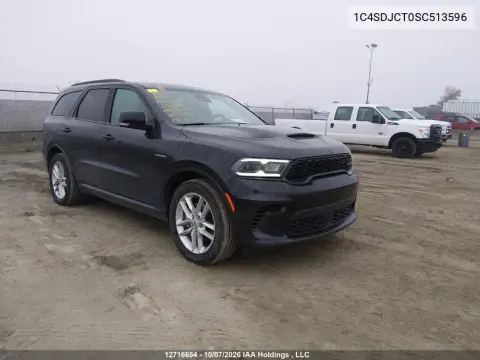 1C4SDJCT0SC513596 — 2025 Dodge Durango, Возможно механический, фото до ремонта