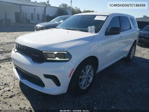 2026 Dodge Durango Gt Rwd VIN 1C4RDHDG6TC186938 фото 3
