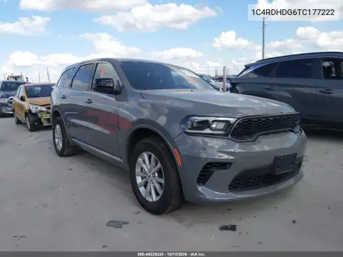 1C4RDHDG6TC177222 — 2026 Dodge Durango, Передняя часть, фото до ремонта