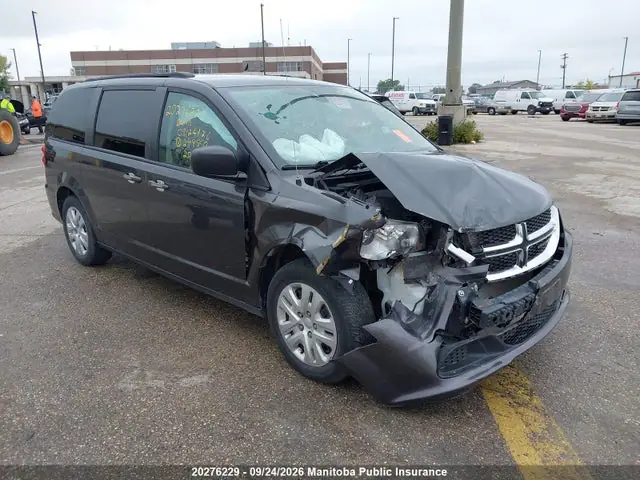 2C4RDGBG0LR248550 — 2020 Dodge Grand Caravan Crew, Передняя часть (Front), фото до ремонта