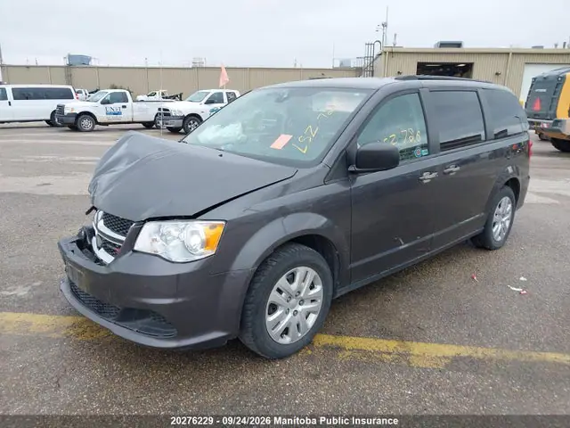 2C4RDGBG0LR248550 — 2020 Dodge Grand Caravan Crew, фото 2 с аукциона IAAI 29.09.2026, Передняя часть