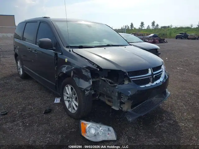 2C4RDGBG5KR635755 — 2019 Dodge Grand Caravan Cvp/SXT, Передняя часть (Front), фото до ремонта