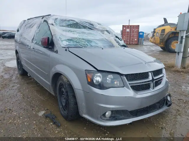 2C4RDGEG2HR574546 — 2017 Dodge Grand Caravan GT, Roll Over, фото до ремонта