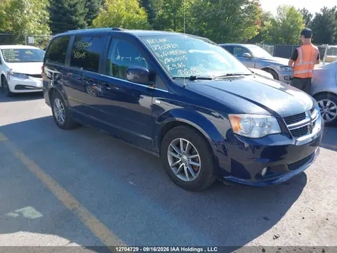 2C4RDGBG5ER230015 — 2014 Dodge Grand Caravan SE/SXT, Левый бок (Left Side), фото до ремонта