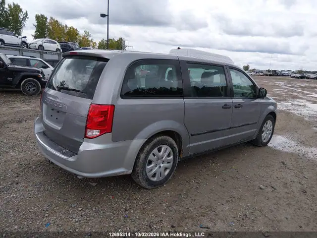 2C4RDGBG9FR507363 — 2015 Dodge Grand Caravan SE/SXT, фото 4 с аукциона IAAI 14.10.2026, Передняя часть