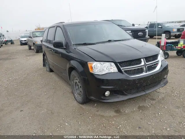 2C4RDGBG4FR575022 — 2015 Dodge Grand Caravan SE/SXT, Передняя часть (Front), фото до ремонта