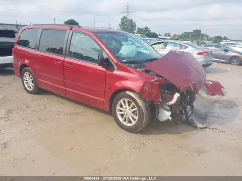 2C4RDGBG0GR125420 — 2016 Dodge Grand Caravan SE/SXT, Передняя часть (Front), фото до ремонта
