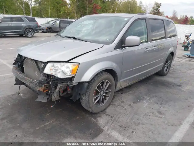 2C4RDGBG6GR372733 — 2016 Dodge Grand Caravan SE/SXT, фото 2 с аукциона IAAI 13.10.2026, Передняя часть