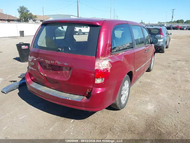 2014 Dodge Grand Caravan Se VIN 2C4RDGBG2ER186264 фото 4