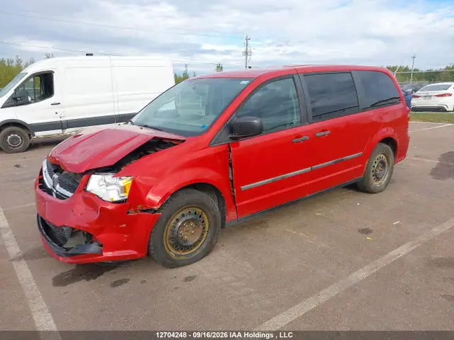 2014 Dodge Grand Caravan Se VIN 2C4RDGBGXER282868 фото 2