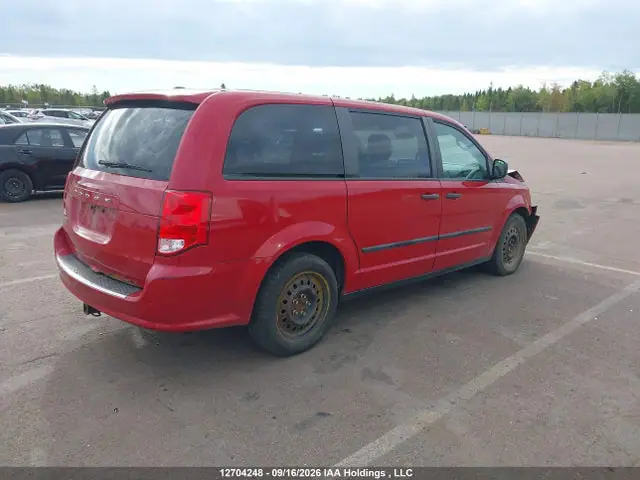 2014 Dodge Grand Caravan Se VIN 2C4RDGBGXER282868 фото 4