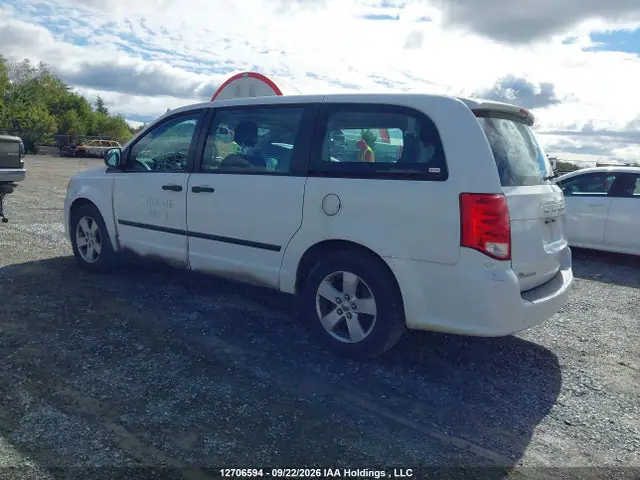 2C4RDGBG9ER345782 — 2014 Dodge Grand Caravan SE, фото 3 с аукциона IAAI 29.09.2026, Задняя часть