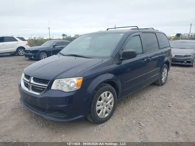 2C4RDGBGXER309793 — 2014 Dodge Grand Caravan SE, фото 2 с аукциона IAAI 14.10.2026, Подтопление