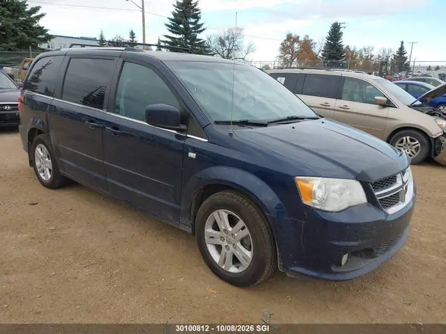 2C4RDGBG7ER222577 — 2014 Dodge Grand Caravan SE, Правый бок (Right Side), фото до ремонта